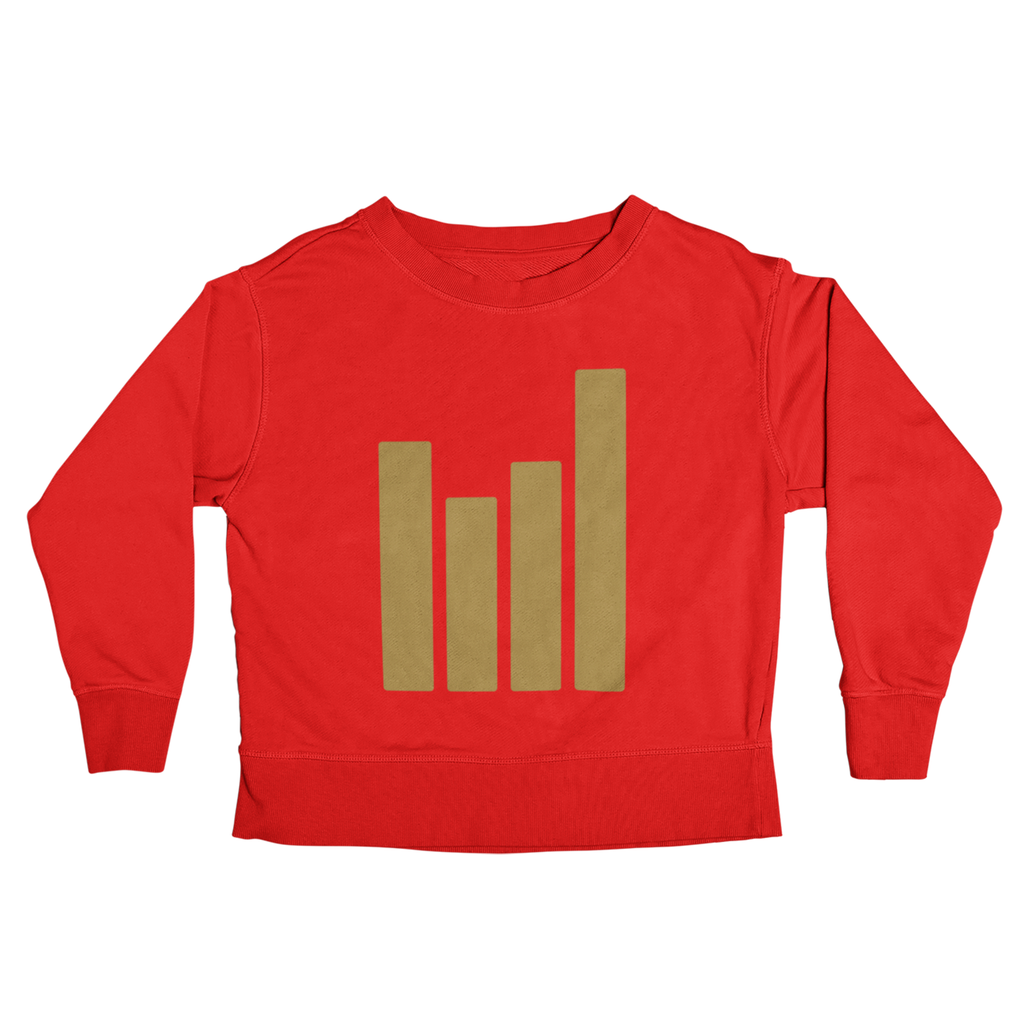 Red-Gold-4-Bars-Sweater-Front